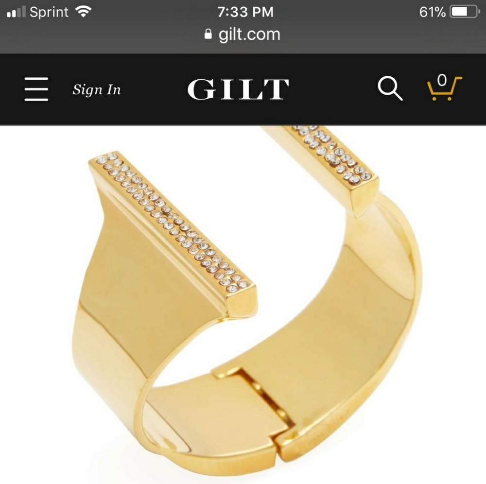 Vita Fede Lia Crystal Cuff
